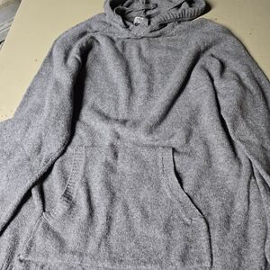 American Eagle Outfitters Heather Gray Sweater Hoodie